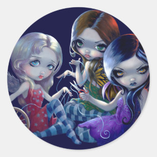 Rond Sticker "Les Trois Fates"