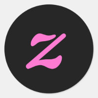Sticker Lettre z