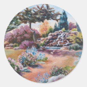 Rond Sticker Little Eden