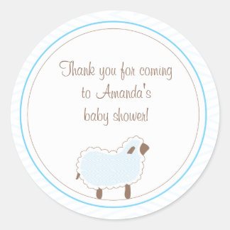 Rond Sticker Little Lamb Faver