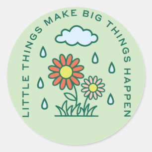 Rond Sticker Little Things