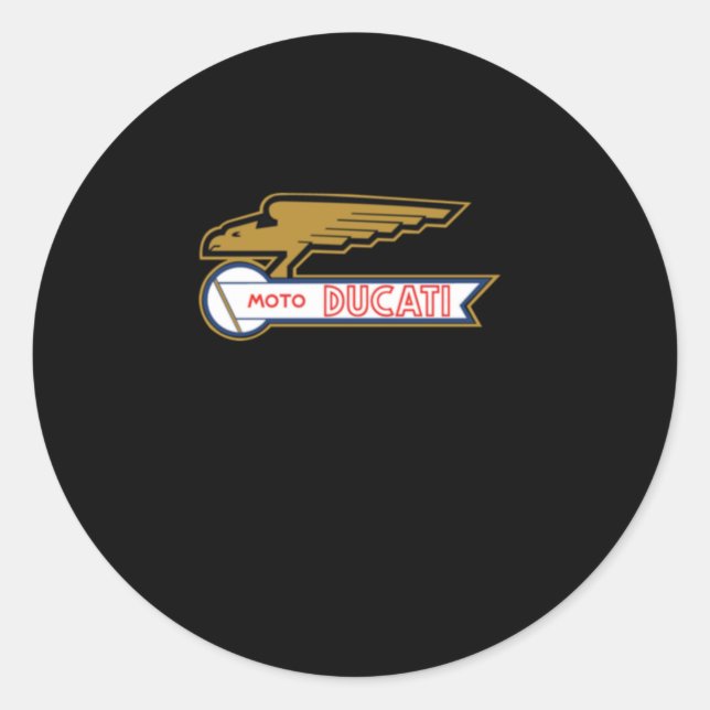Rond Sticker Logo Ducati (Devant)