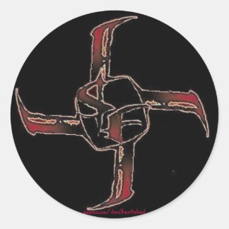 ROND STICKER LOGO SHOVELBADGE