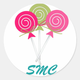 Rond Sticker Lollipop - SRF