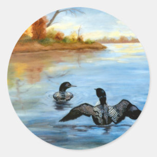 Rond Sticker Loon Dance II