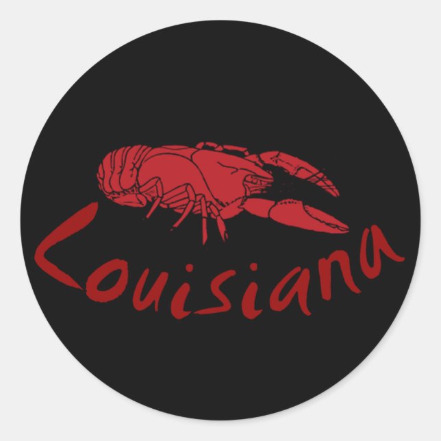 Rond Sticker Louisiana (Devant)