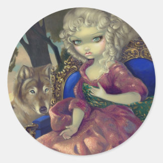 Rond Sticker "Loup-Garou : L'Aube"