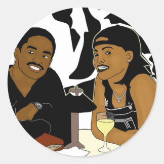 Rond Sticker Love Jones