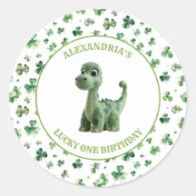 Sticker Lucky One Dinosaur