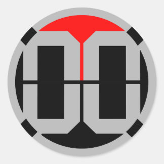 Rond Sticker LvL 00 1,5 Pouce