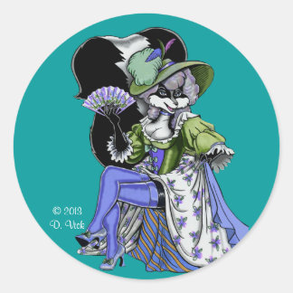 Rond Sticker Madame de Pew