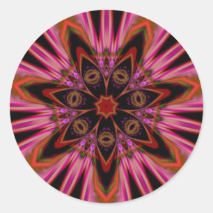 Rond Sticker Mandala Sacred Circles #003