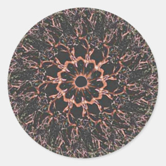 Rond Sticker Manzanita Mandala
