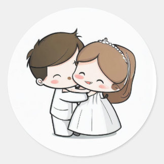 Rond Sticker mariage
