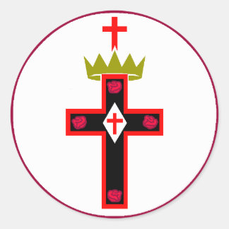 Rond Sticker Masonic Rosicrucian Society