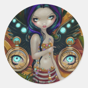 Rond Sticker "Mechanical Angel III"