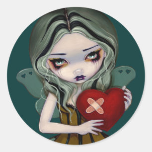 Rond Sticker "Mending A Broken Heart"