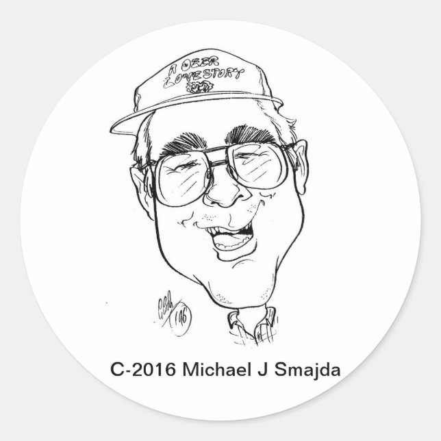 Rond Sticker Mikey Rd (Devant)