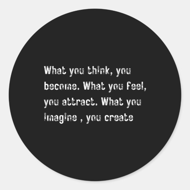 Rond Sticker Mindset (Devant)