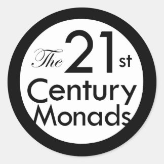 Rond Sticker Monads Circulaire