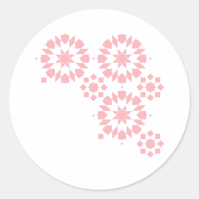 Rond Sticker Moroccan Zelij* Ceramic (Devant)