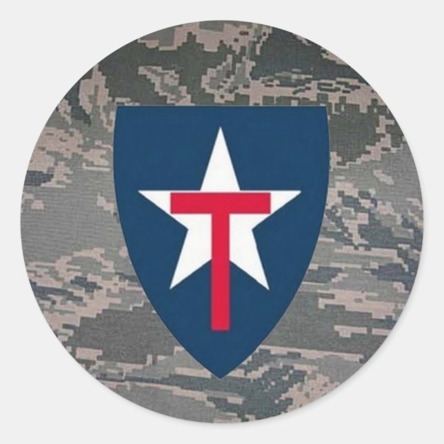 Rond Sticker Motif TXSG ABU (Devant)