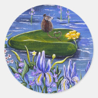 Sticker Mouse' Lilypad"