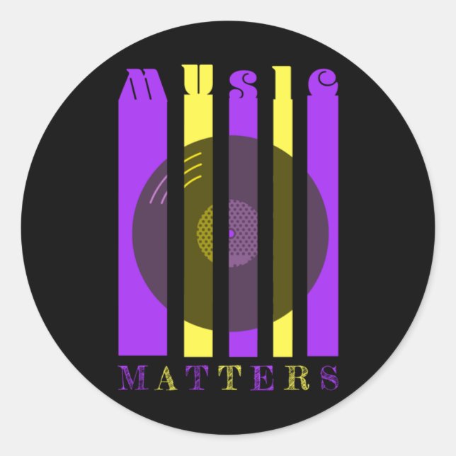 Rond Sticker Music S (Devant)