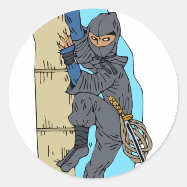 Rond Sticker Ninja (Devant)