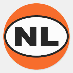 Rond Sticker NL