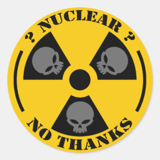 Rond Sticker nucléaire