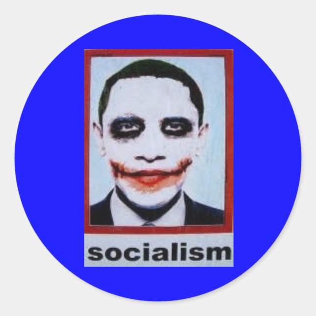 Rond Sticker Obama (Devant)