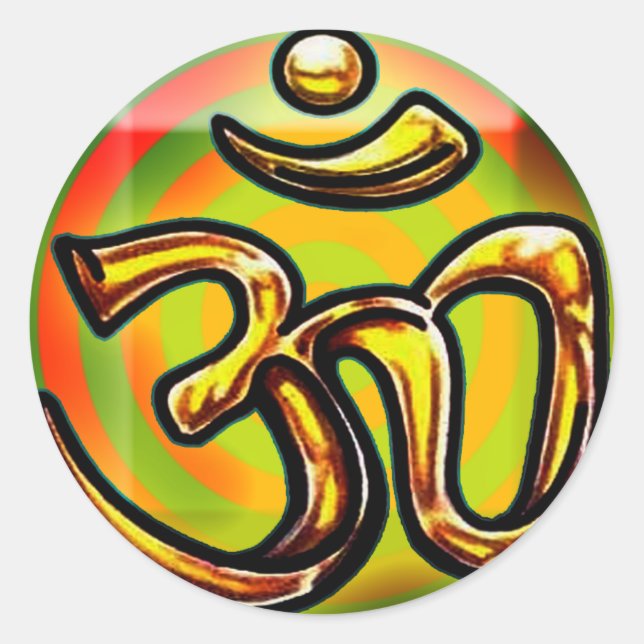 Rond Sticker OHM LARGE (Devant)