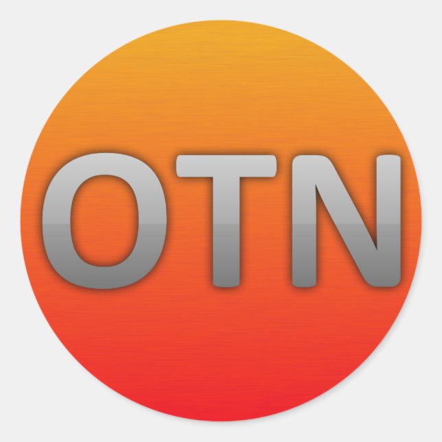 Rond Sticker OmniTechNews (Devant)
