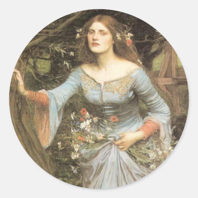 Rond Sticker Ophelia (Devant)