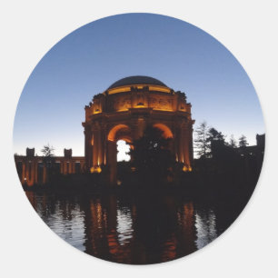Rond Sticker Palace of Fine Arts (San Francisco, CA)