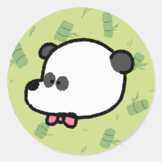 Rond Sticker Panda