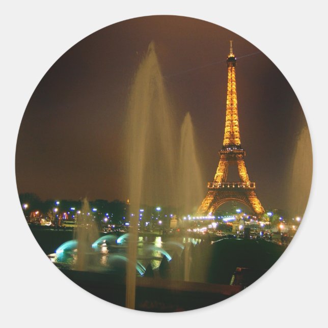 Rond Sticker Paris (Devant)