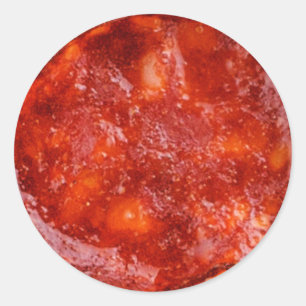 Rond Sticker Pepperoni