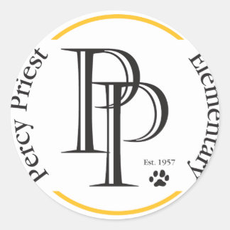 Rond Sticker Percy Priest