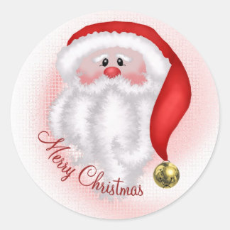 Rond Sticker père Noël