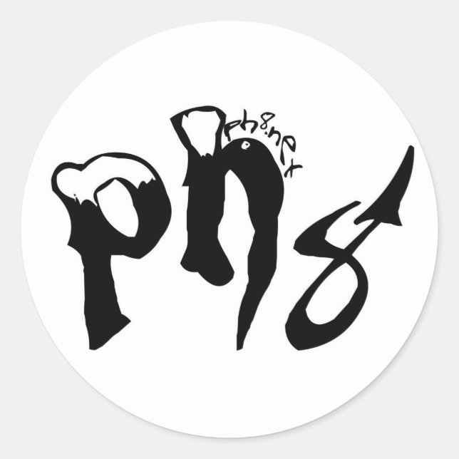 Rond Sticker Ph8 (Devant)