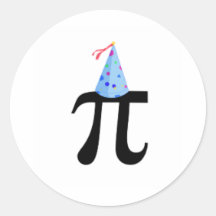 Sticker Pi Anniversaire