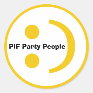 Rond Sticker PIF