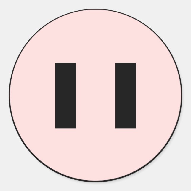 Rond Sticker Pigface (Devant)