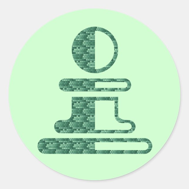 Rond Sticker Pion (Devant)