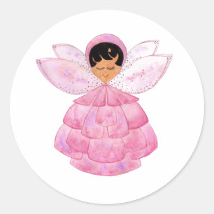 Rond Sticker Pixie Peony Rose