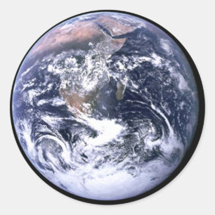 Rond Sticker planète Terre