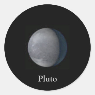 Rond Sticker Pluto