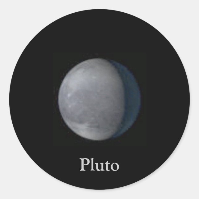 Rond Sticker Pluto (Devant)